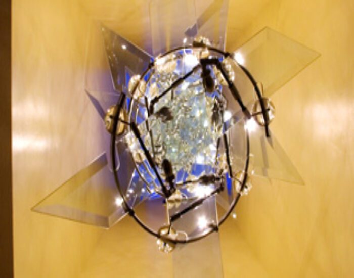 DNA Double Helix Fantasy Lighting Installation