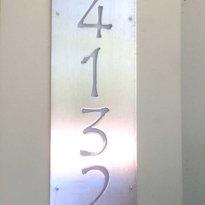 an image of a custom address light