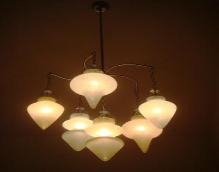 an image of some interior residential lights