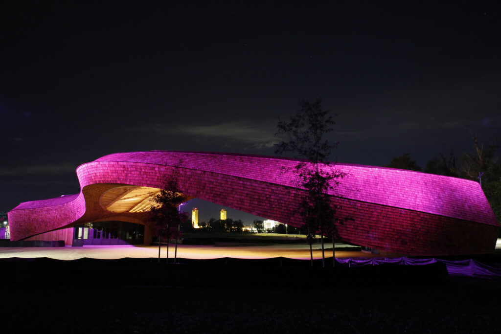 The Barn Illuminated Canopy