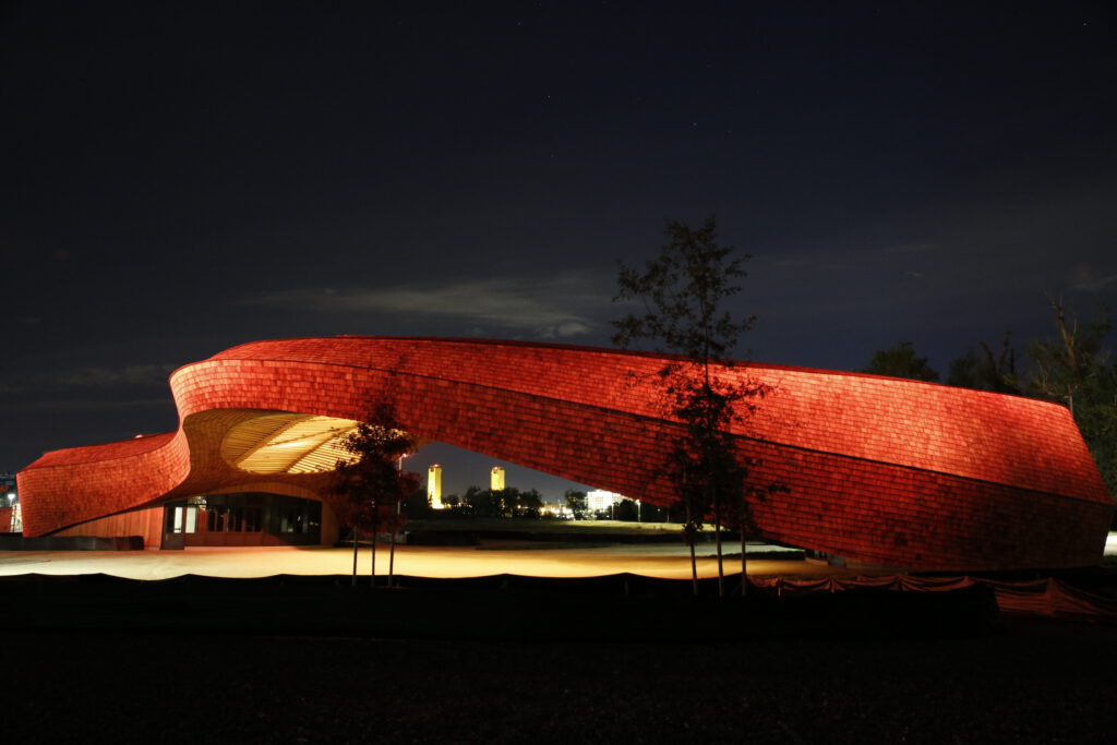 The Barn Illuminated Canopy