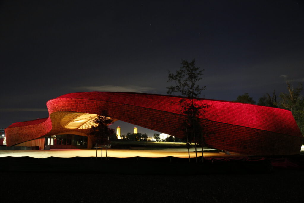 The Barn Illuminated Canopy