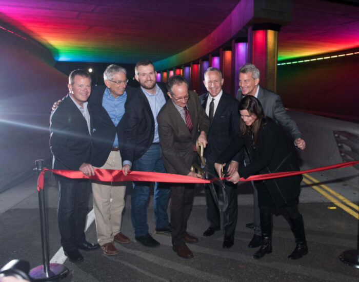 Colorful underpass links East Sacramento with new McKinley Village